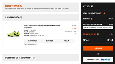 werkende kortingscode nike|nike promotiecode.